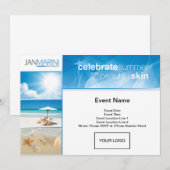 Briefkaart voor zomeropening (Voorkant / Achterkant)