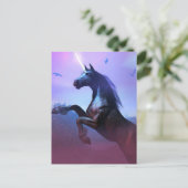 Briefkaart voor zwarte en Majestic (Staand voorkant)