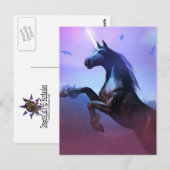 Briefkaart voor zwarte en Majestic (Voorkant / Achterkant)