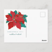 BRIEFKAART VREEMDE kerstfeestdag, JOY & PEACE (Achterkant)