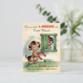 Briefkaart  vriendschap (Staand voorkant)