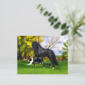 briefkaart "Vroege lente" (Staand voorkant)