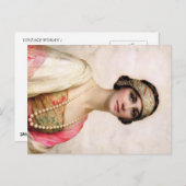 BRIEFKAART  VROUW 1 (Voorkant / Achterkant)