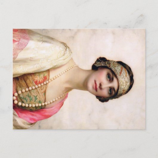 BRIEFKAART  VROUW 1 (Voorkant)