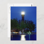 Briefkaart vuurtoren van Hillsboro (Voorkant / Achterkant)