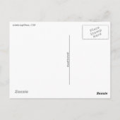 Briefkaart - vuurtoren van Lindau (Achterkant)