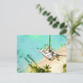 Briefkaart Waikiki Catamaran (Staand voorkant)