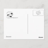 Briefkaart wakker maken (Achterkant)