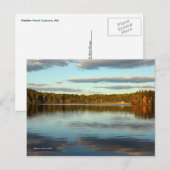 Briefkaart:Walden Pond Briefkaart (Voorkant / Achterkant)