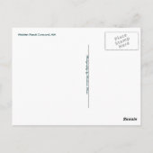 Briefkaart:Walden Pond Briefkaart (Achterkant)