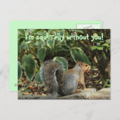 Briefkaart wanneer iemand ontbreekt (Voorkant / Achterkant)