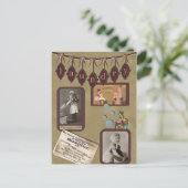 Briefkaart wasdag (Staand voorkant)