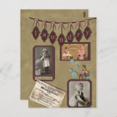 Briefkaart wasdag (Voorkant / Achterkant)