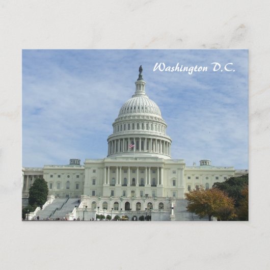 Briefkaart Washington (Voorkant)