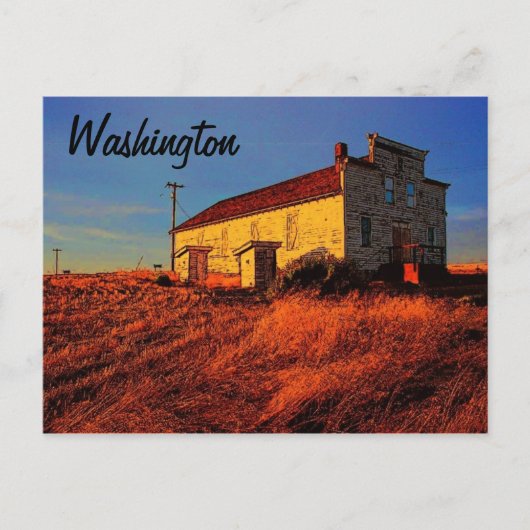 Briefkaart Washington (Voorkant)