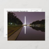 Briefkaart Washington Monument (Voorkant / Achterkant)