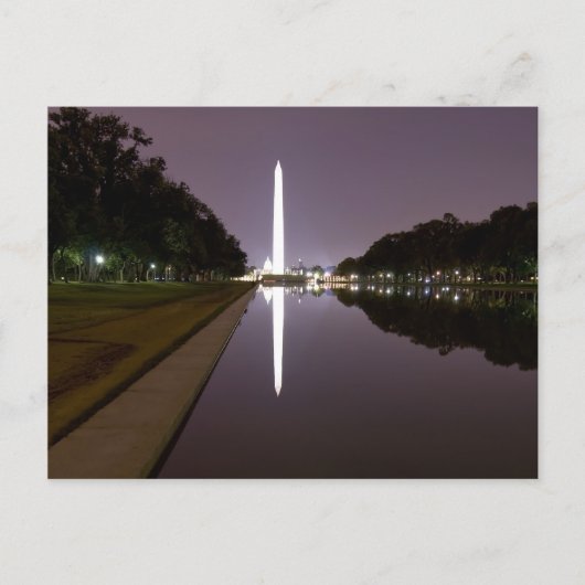 Briefkaart Washington Monument (Voorkant)