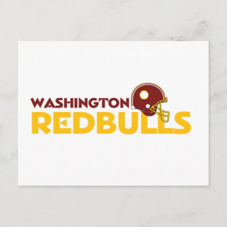 Briefkaart Washington Redbulls