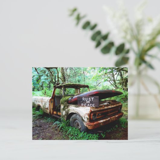 Briefkaart Washington: Rust in Vrede (Staand voorkant)