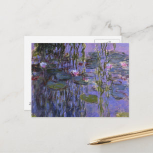 Briefkaart - Water Lillies