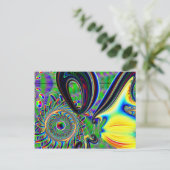 Briefkaart waterstofcellen (Staand voorkant)