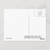 Briefkaart waterstofcellen (Achterkant)