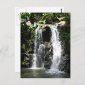 Briefkaart Watervalscènes (Voorkant / Achterkant)