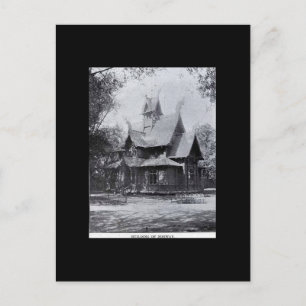 Briefkaart-Wereldbeurs van Noorwegen Briefkaart