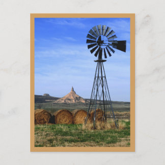 Briefkaart - Westerne windmolen (overdag)