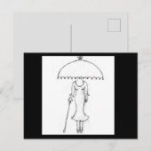 Briefkaart - Wie draag je? Met envelop (Voorkant / Achterkant)