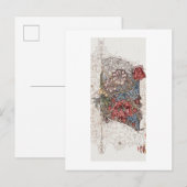 BRIEFKAART : WILLIAM MORRIS : HONEYSUCKLE : 1874 (Voorkant / Achterkant)