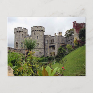 Briefkaart Windsor Castle op de Theems