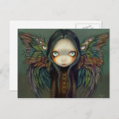 briefkaart "Winged Seer" (Voorkant / Achterkant)