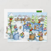 Briefkaart "Wintertuin" (Voorkant / Achterkant)