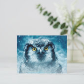 briefkaart winteruil (Staand voorkant)