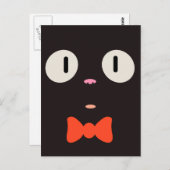 briefkaart "Witch Cat" (3/3) (Voorkant / Achterkant)