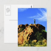 Briefkaart woestijnklimmer (Voorkant / Achterkant)