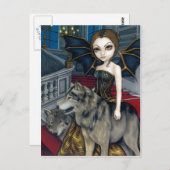 briefkaart "Wolf Manor" (Voorkant / Achterkant)