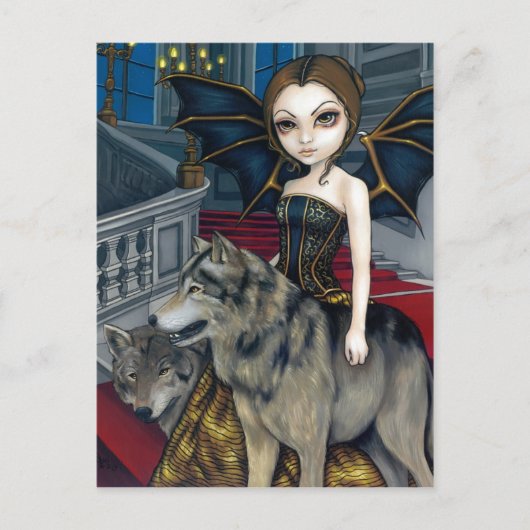 briefkaart "Wolf Manor" (Voorkant)