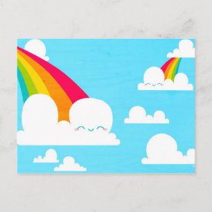 Briefkaart wolken