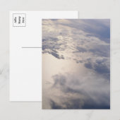 Briefkaart wolken (ontwerp 1) (Voorkant / Achterkant)