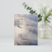 Briefkaart wolken (ontwerp 1) (Staand voorkant)