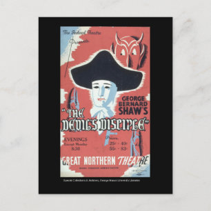 Briefkaart-WPA Chicago-Devil Disciple Briefkaart