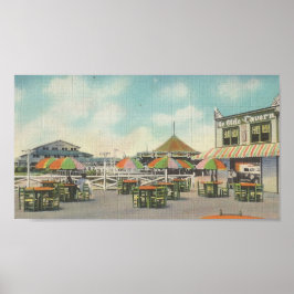  briefkaart ~Ye Olde Tavern ~Myrtle Beach, SC Poster