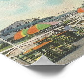 briefkaart ~Ye Olde Tavern ~Myrtle Beach, SC Poster (Hoek)