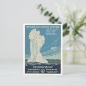  Briefkaart Yellowstone National Park (Staand voorkant)