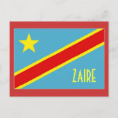 Briefkaart Zaïre (Voorkant)
