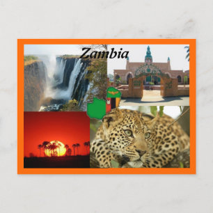 Briefkaart Zambia