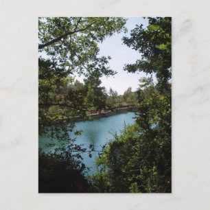 Briefkaart Zaros Lake