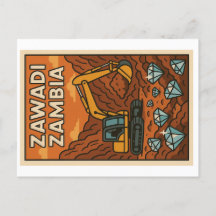 Briefkaart - Zawadi Nederland